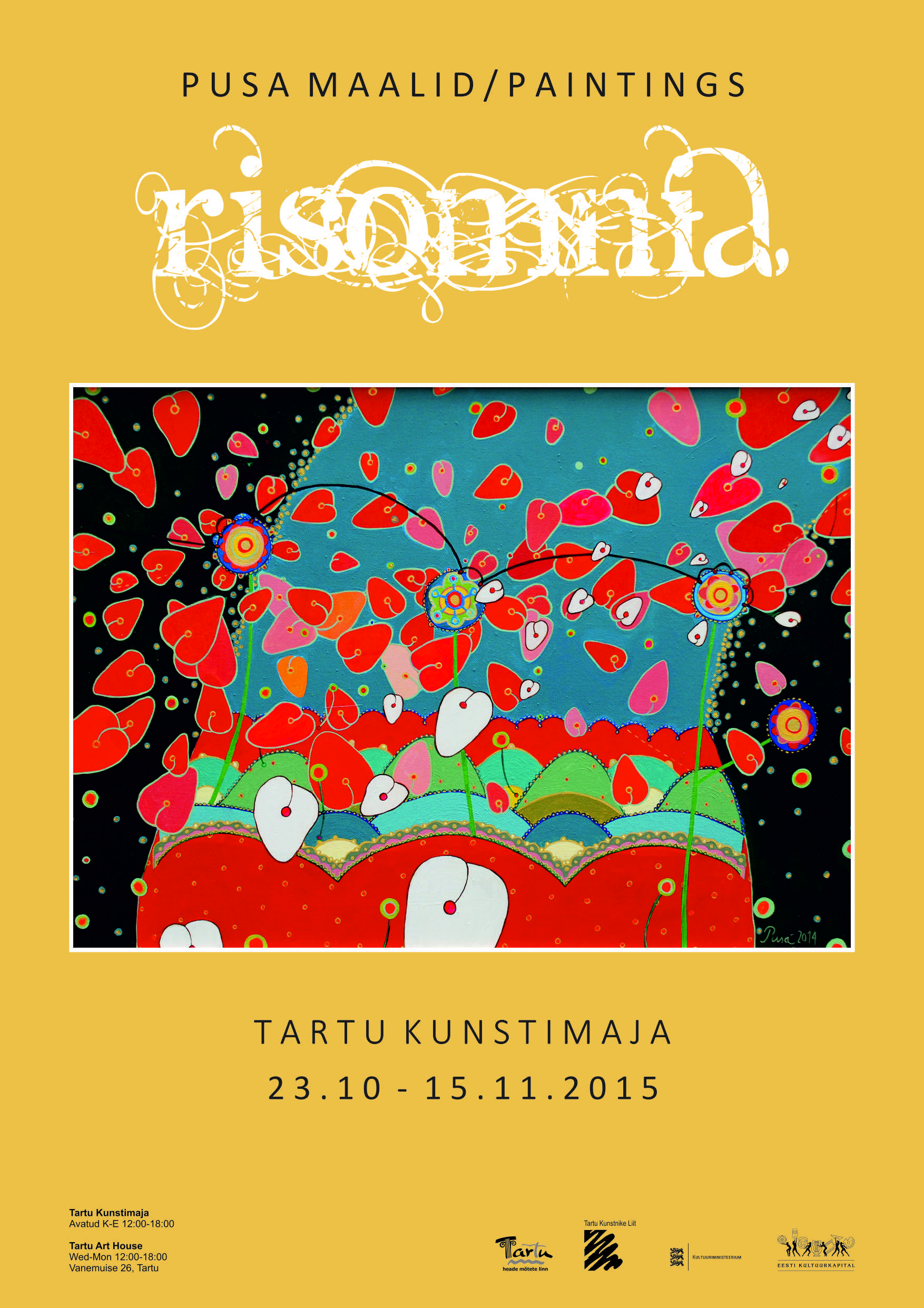 Risomnia – Tartu Kunstimaja 23.10 – 15.11.2015